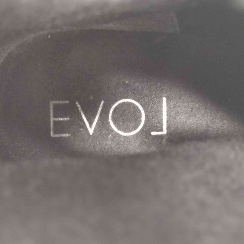 イーボル EVOL 本革センタージップブーツ レディース JPN:24