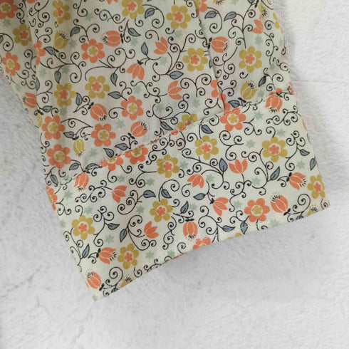 アレッサンドロジェラルデスキー ALESSANDRO GHERARDESCHI MADE IN ITALY 花柄シャツ メンズ L