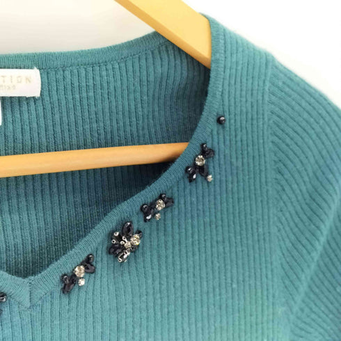 プロポーションバイボディードレッシング PROPORTION BODY DRESSING ハートカットリブニット レディース 2