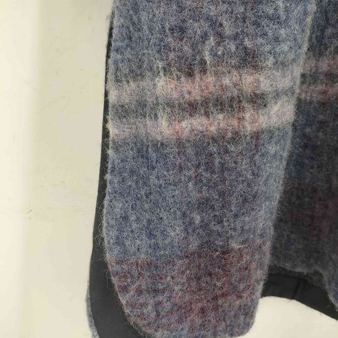 ザラ ZARA ウール混 オンブレ ステンカラーコート レディース import:M
