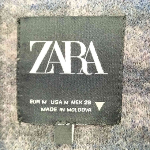 ザラ ZARA ウール混 オンブレ ステンカラーコート レディース import:M