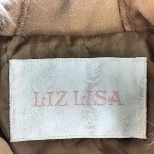 リズリサ LIZ LISA ファーフードリボンポケットコート レディース JPN:0