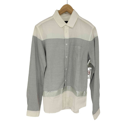 ゼロエイトサーカス 08sircus border switching shirt メンズ JPN:48
