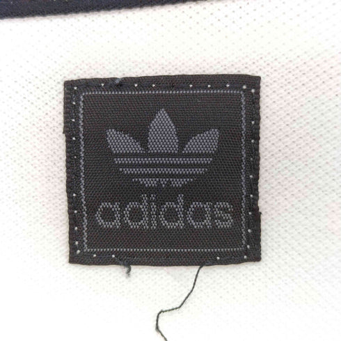 アディダスオリジナルス adidas Originals 黒タグ ワッペンロゴ ポロシャツ メンズ XO