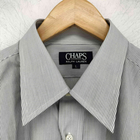 チャップスラルフローレン CHAPS RALPH LAUREN ストライプシャツ メンズ import:L