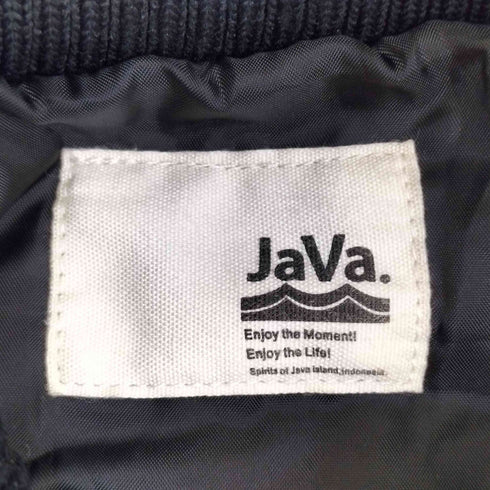 ジャバ JaVa フェイクレザー ジップアップ ジャケット レディース JPN:XL