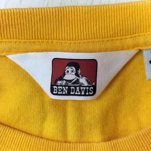 ベンデイビス BEN DAVIS 両面プリントロゴ クルーネックカットソー メンズ M