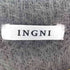 イング INGNI リボンフェザー 短丈 ニットカーディガン レディース JPN:M