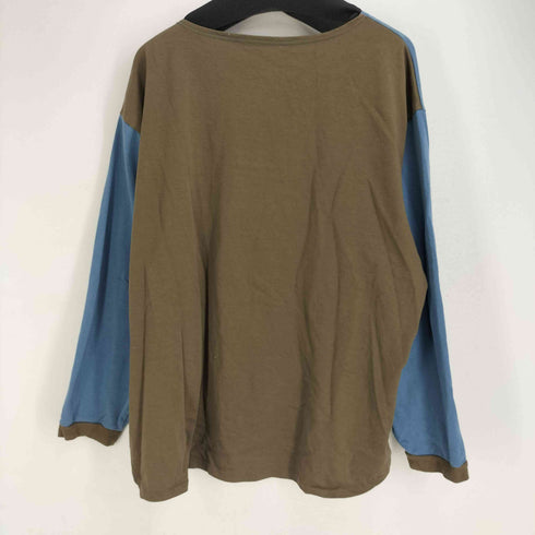 HALFTRACK PRODUCTS 胸ポケット ボートネック バック切替 L/S Tシャツ メンズ JPN:XL