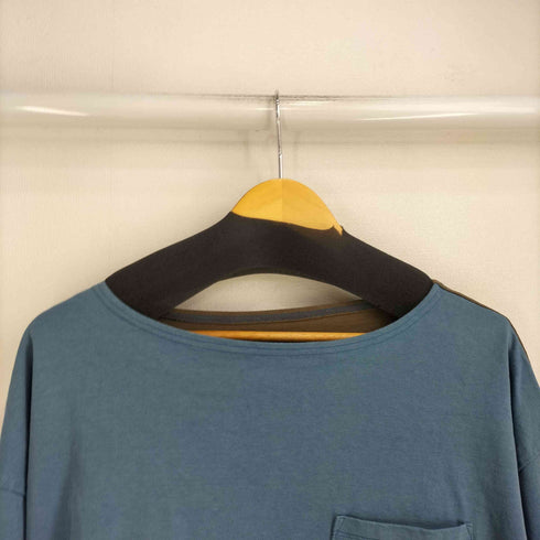 HALFTRACK PRODUCTS 胸ポケット ボートネック バック切替 L/S Tシャツ メンズ JPN:XL