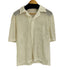 ザラ ZARA TEXTURED CROCHET SHIRT メンズ import:M
