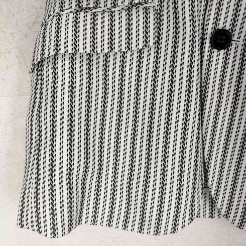 PLAG PLAG ストライプ刺繍2Bテーラードジャケット メンズ 5