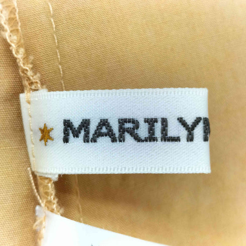 マリリンムーン MARILYN MOON シャツワンピース レディース