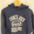 ラッセルアスレチック RUSSELL ATHLETIC 80~90s USA製 COUNCIL ROCK INDIANS カレッジロゴプリント プルオーバーパーカー メンズ import:XL