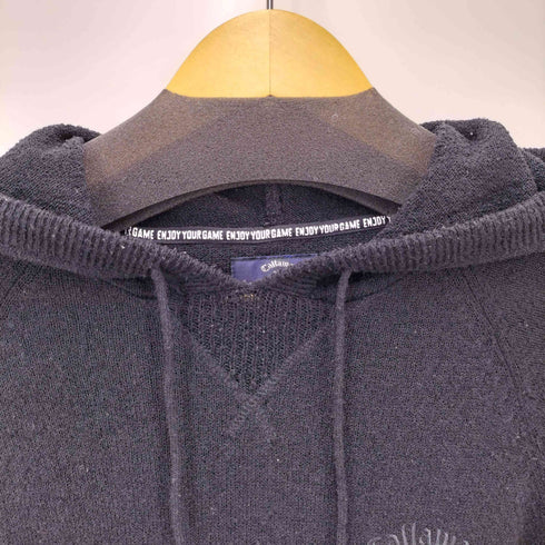 キャロウェイ Callaway 刺繍ロゴ ニットパーカー メンズ JPN:M