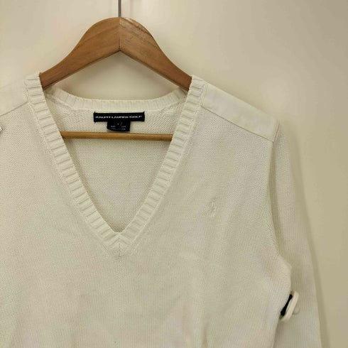 ラルフローレンゴルフ RALPH LAUREN GOLF ポニー刺繍 Vネック コマンドニットセーター メンズ L
