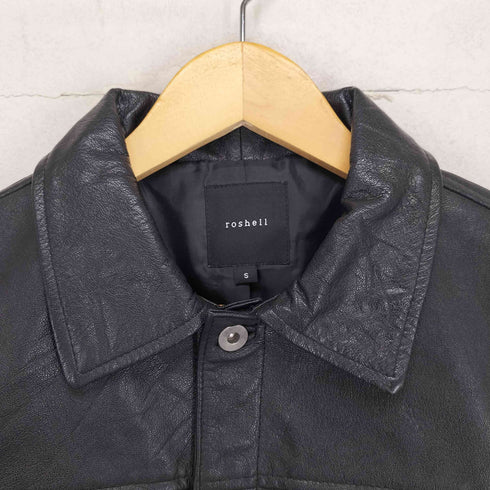 ロシェル roshell real leather 3rd型 レザージャケット メンズ JPN:S