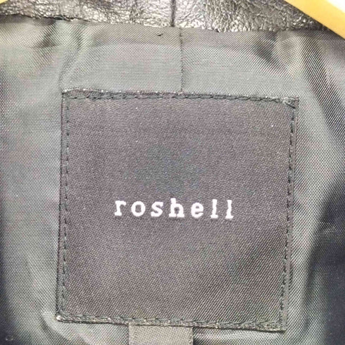 ロシェル roshell real leather 3rd型 レザージャケット メンズ JPN:S