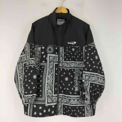 MATERIAL GIRL ペイズリー柄 ナイロンジャケット パンツ セットアップ メンズ L