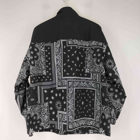 MATERIAL GIRL ペイズリー柄 ナイロンジャケット パンツ セットアップ メンズ L