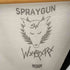 SPRAYGUN プリント ラグランスリーブ カットソー メンズ import:M