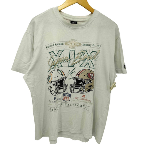 アメリカン フットボールリーグ プリント S/S Tシャツ メンズ import:XL