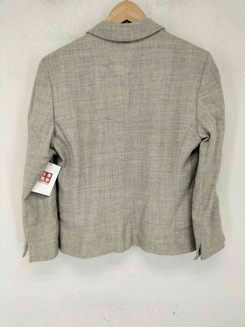 アルマーニコレツィオーニ ARMANI COLLEZIONI イタリア製 レーヨン ウール混 3B テーラードジャケット レディース 42