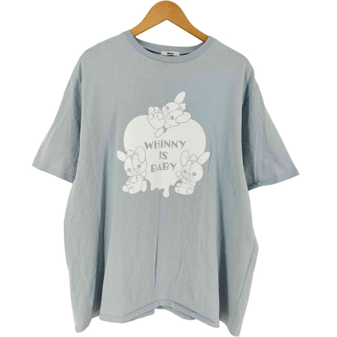 whinny 闇ぅさべいびーティー プリントTシャツ casual レディース FREE