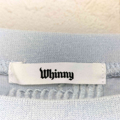 whinny 闇ぅさべいびーティー プリントTシャツ casual レディース FREE
