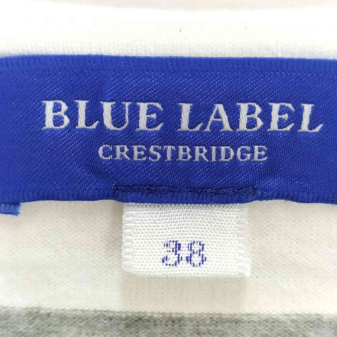 ブルーレーベルクレストブリッジ BLUE LABEL CRESTBRIDGE ボーダー S/S クルーネック Tシャツ メンズ 38