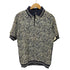 タケオキクチ TAKEO KIKUCHI FLANDERS LINEN ペイズリー柄 半袖ポロシャツ メンズ