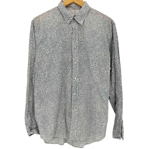 ピーエスポールスミス PS Paul Smith 花柄 スナップボタン 長袖シャツ メンズ import:M