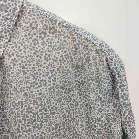 ピーエスポールスミス PS Paul Smith 花柄 スナップボタン 長袖シャツ メンズ import:M