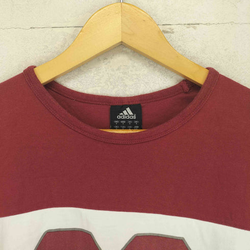 アディダス adidas 00s ナンバリング七分袖カットソー レディース M