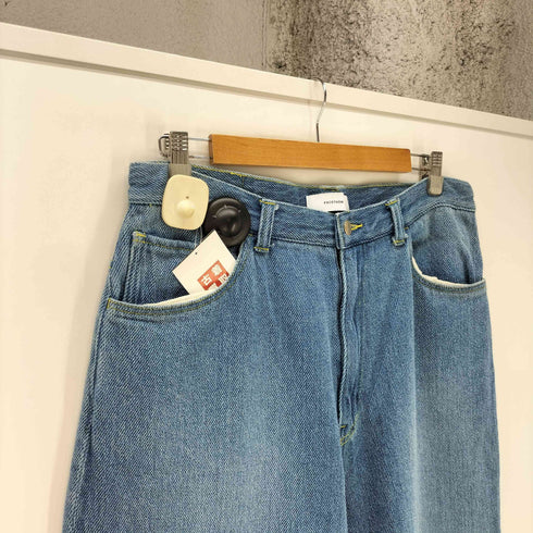 ファセッタズム FACETASM 25AW LOOSE WEAVE DENIM ルーズ ウェーブ バギー デニム パンツ メンズ 4