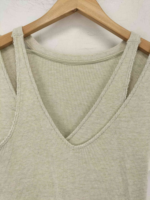 エミ emmi yoga ボタニカルワッフルワンピ レディース FREE