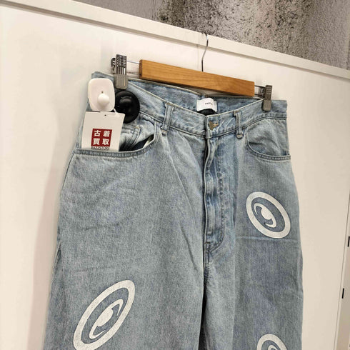 ファセッタズム FACETASM 24AW x CPD BIG HEART DENIM PANTS コラボ ビッグ ハート コインパーキングデリバリー バギー デニム パンツ メンズ 4