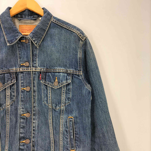 リーバイス Levis BOYFRIEND ボーイフレンド デニム トラッカー ジャケット レディース import:M