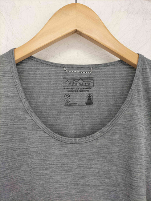 パタゴニア patagonia ロングスリーブ キャプリーン クール ライトウェイト シャツ レディース import:S