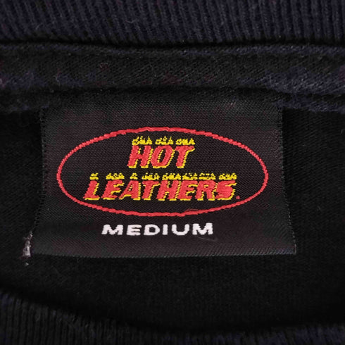 HOT LEATHERS メキシコ製 Circle Bike ロングスリーブ プリントTシャツ メンズ M