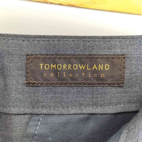トゥモローランド TOMORROWLAND 23AW ファインウーステッドウール テーパードカーゴパンツ レディース 36