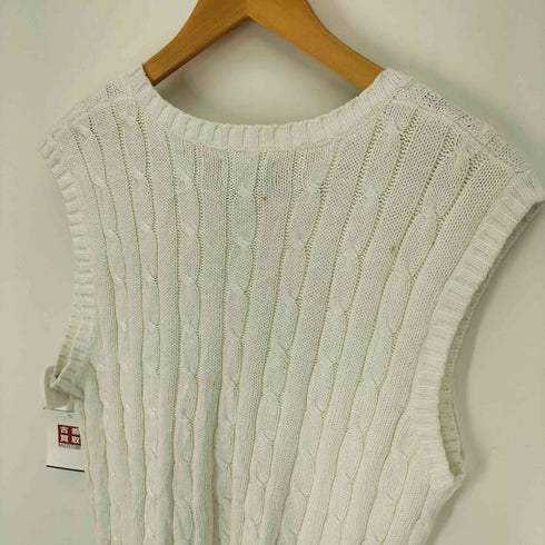 チャップス CHAPS ロゴ刺繍 ニット セーター ベスト メンズ JPN:XL