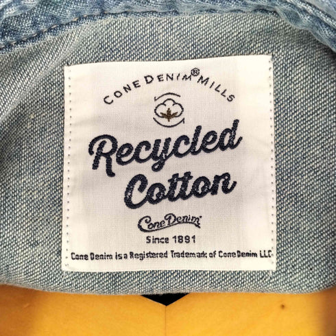 Cone Denim RECYCLED COTTON デニムシャツ レディース FREE
