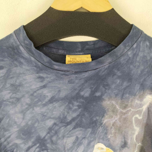 ザマウンテン the mountain 鷲プリント タイダイ S/S Tシャツ メンズ JPN:L