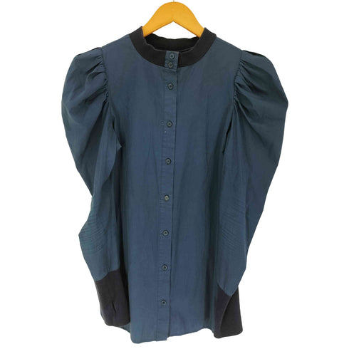 アメリ AMERI 22AW UND 2WAY RIB DOCKING PUFF TUNIC リブドッキングパフチュニック レディース FREE