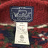ウールリッチ WOOLRICH 紺タグ 100% ALL PURE WOOL ウールニット 犬 クルーネック レディース import:M