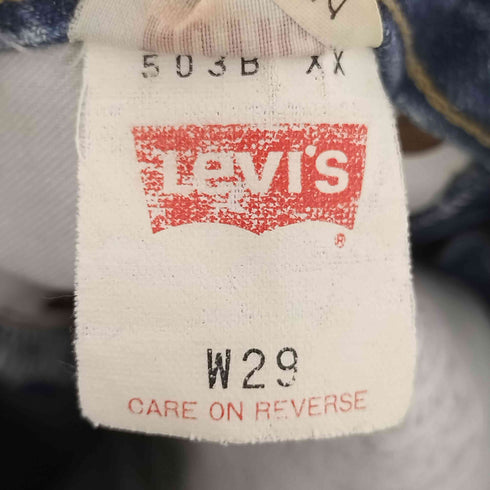 リーバイス Levis 503BXX 日本製 復刻 デニムパンツ 93年製 メンズ 29×34