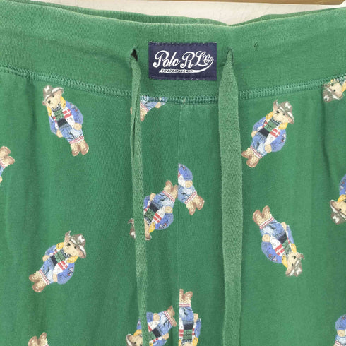 ポロラルフローレン POLO RALPH LAUREN ポロベア SLLEP WEAR 総柄スウェットパンツ メンズ JPN:M