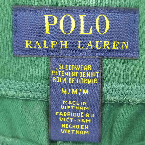 ポロラルフローレン POLO RALPH LAUREN ポロベア SLLEP WEAR 総柄スウェットパンツ メンズ JPN:M