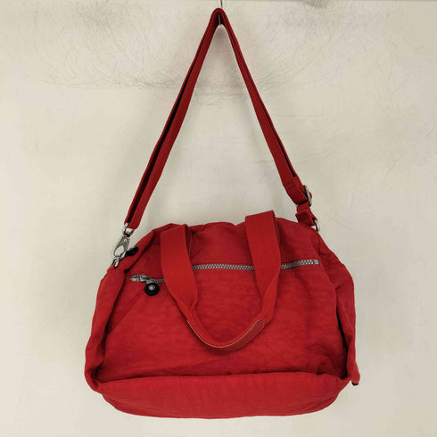 キプリング KIPLING ロゴチャーム ナイロン2WAYハンドバッグ レディース